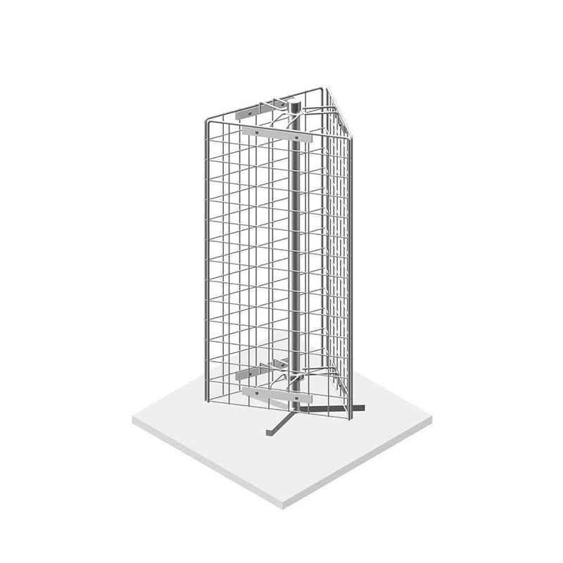 Стенд настольный вращающийся 3 сетки 700x350 GFT