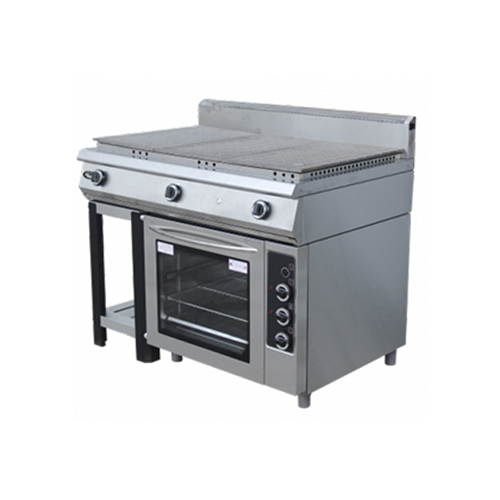 Плита со сплошной поверхностью газовая Grill Master Ф6ЖТЛСПДГ (с газовой духовкой)